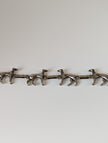 Silver Steed Greyhound Silver Bracelet
