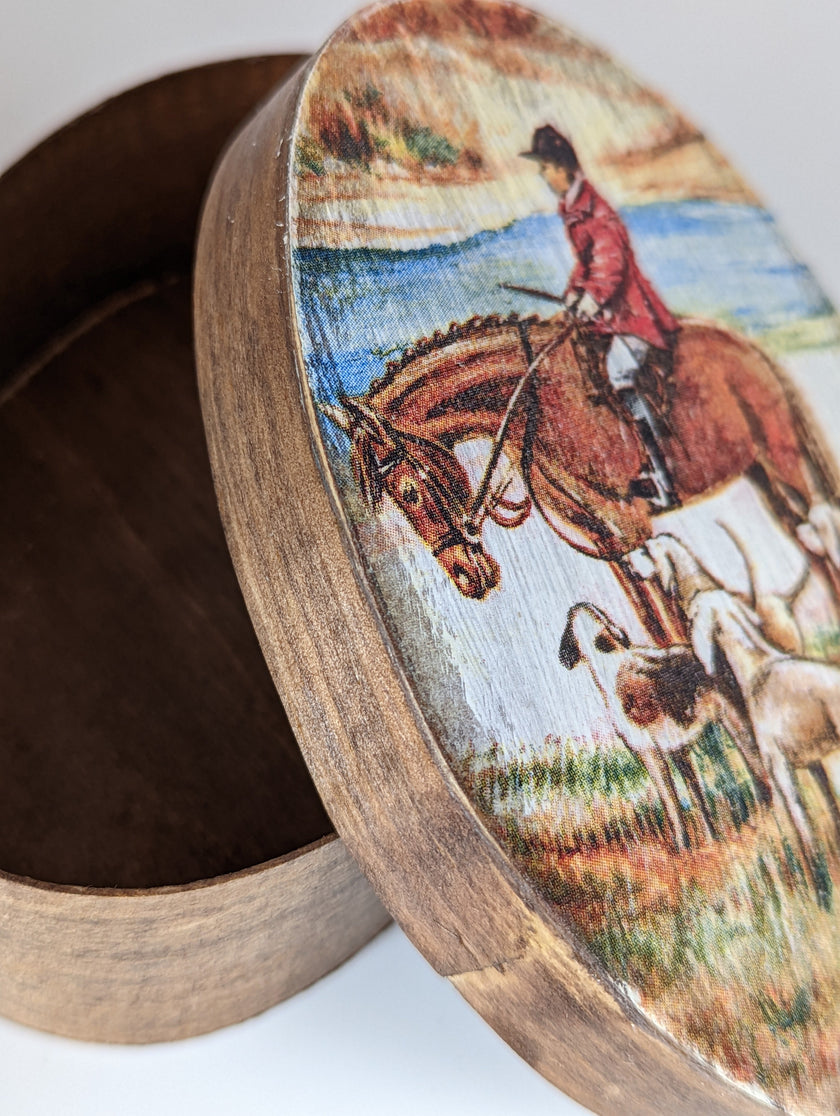 Silver Steed Jewellery Oval Boxes