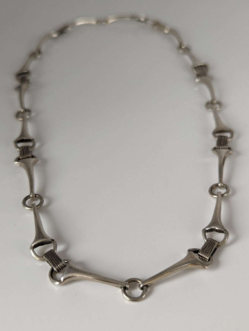 Silver Steed All About Snaffle 1 Necklace