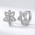 Paloma Star Huggie Hoops | 925 Sterling Silver