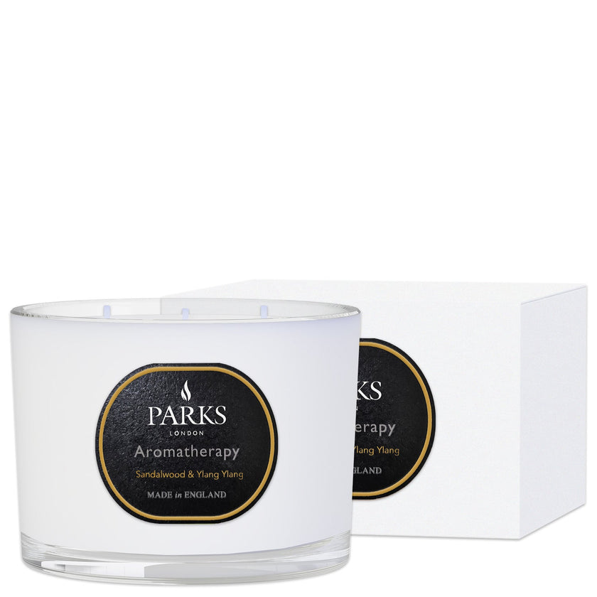 SANDELHOLZ & YLANG YLANG KERZE 3 DOCHTE 350G