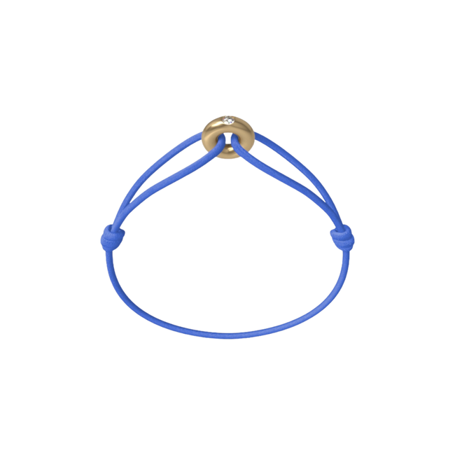 Mini Golden Soho Diamond Cord Bracelet