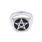 Pentagram Signet Ring