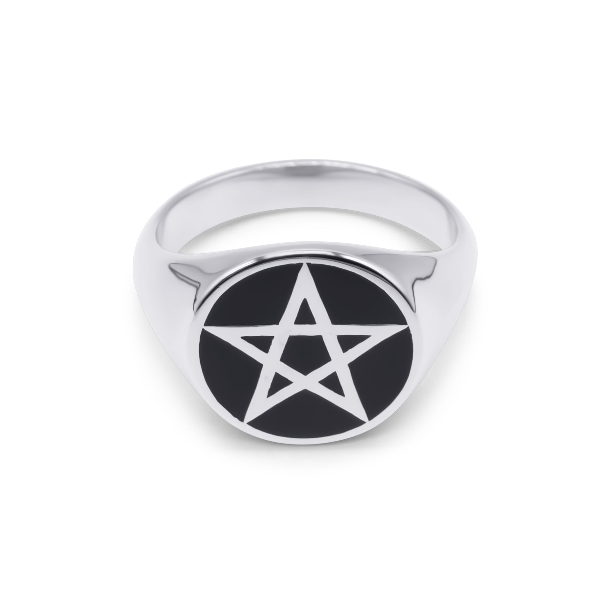 Pentagram Signet Ring