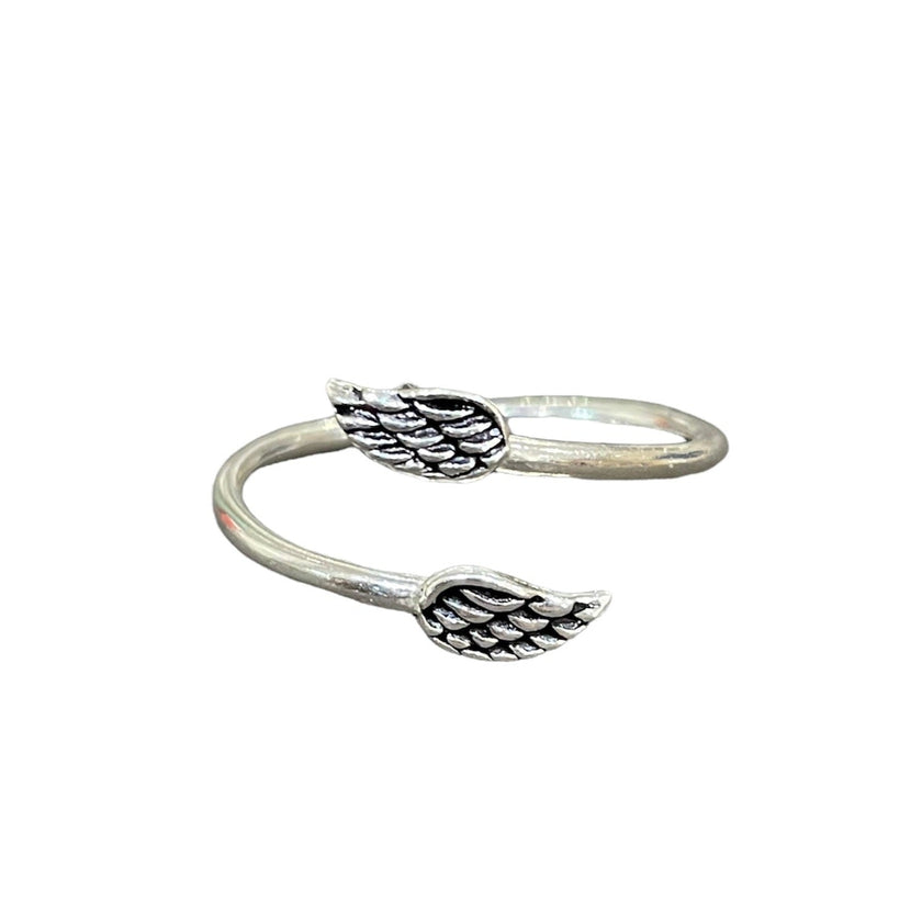 Angel wing wrap ring