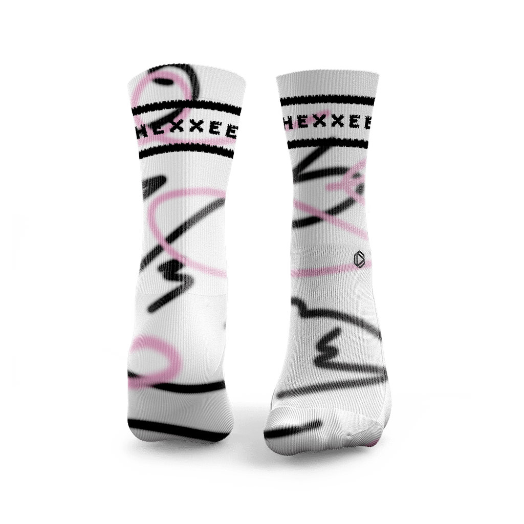 Squiggle Lines Padel Socks