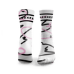 Padel-Socken mit Wellenlinien-Design