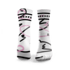 Padel-Socken mit Wellenlinien-Design