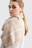 Alpaca Plaid Scarf