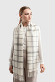 Alpaca Plaid Scarf