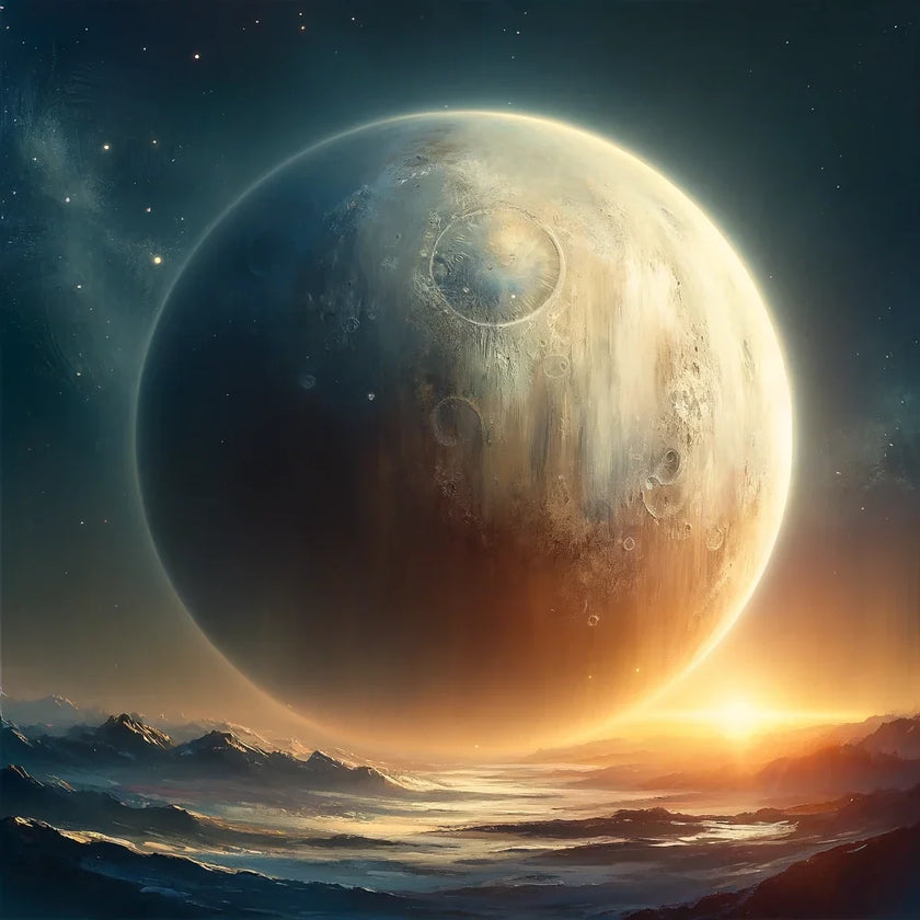 Planetary Dawn Canvas