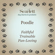 Poodle Silver Dog Charm