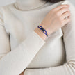 Carbon Regent Kordelarmband