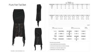 Punk Rave Arti Fishtail Skirt - Size UK 22 Left Only!