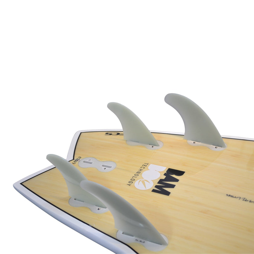 Surfboard Finnen Quad Set (4 Finnen FCS kompatibel M5+G-X Spezifikation)