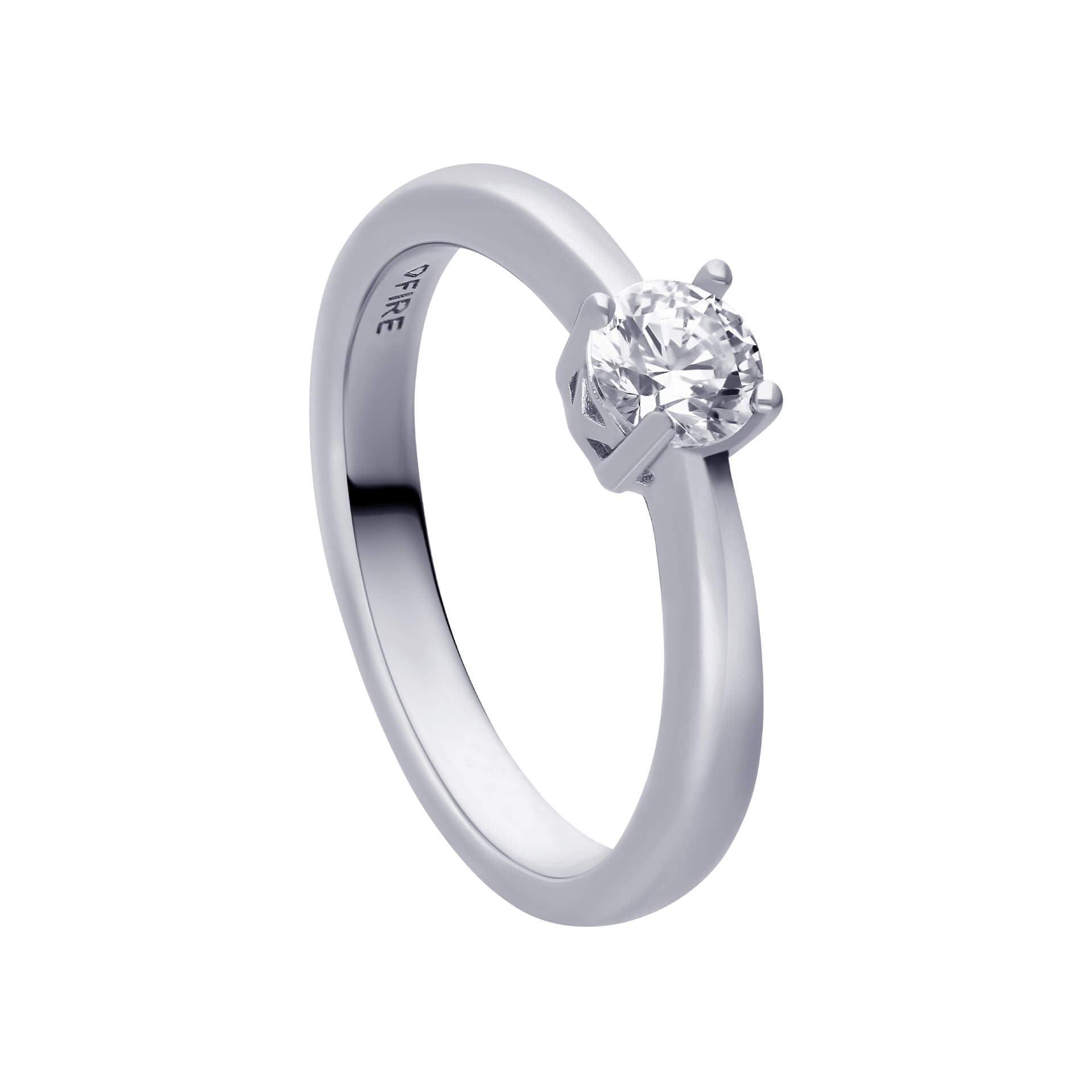 Diamonfire Four Claw Carat Ring