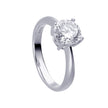 Diamonfire Four Claw Carat Ring