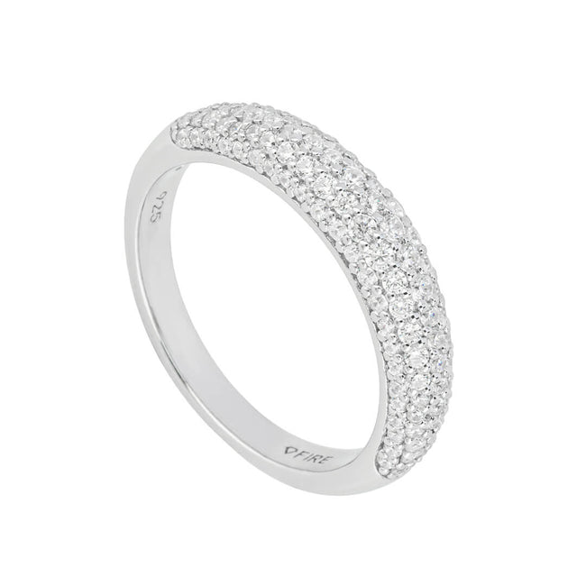 Diamonfire Pavé-Kuppelring