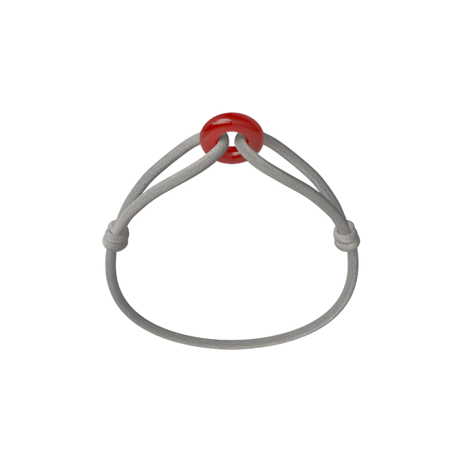 Red Soho Cord Bracelet