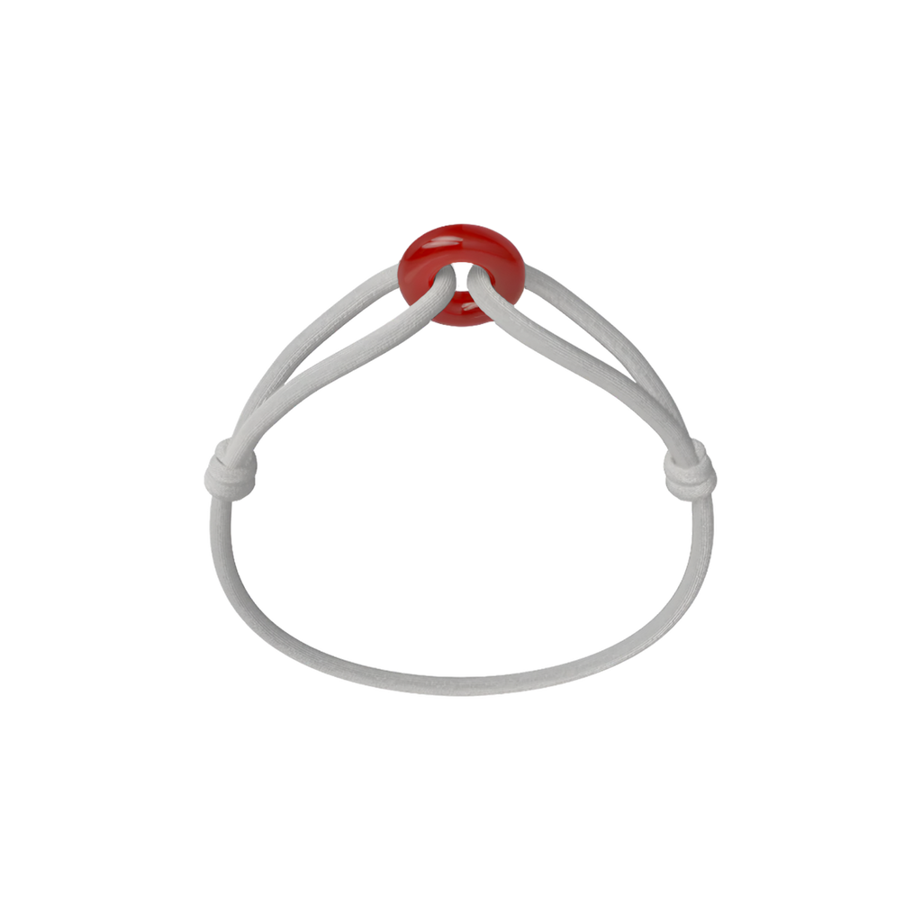 Red Soho Cord Bracelet