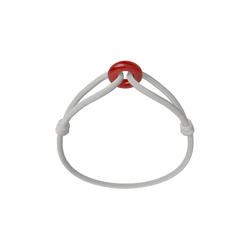 Red Soho Cord Bracelet