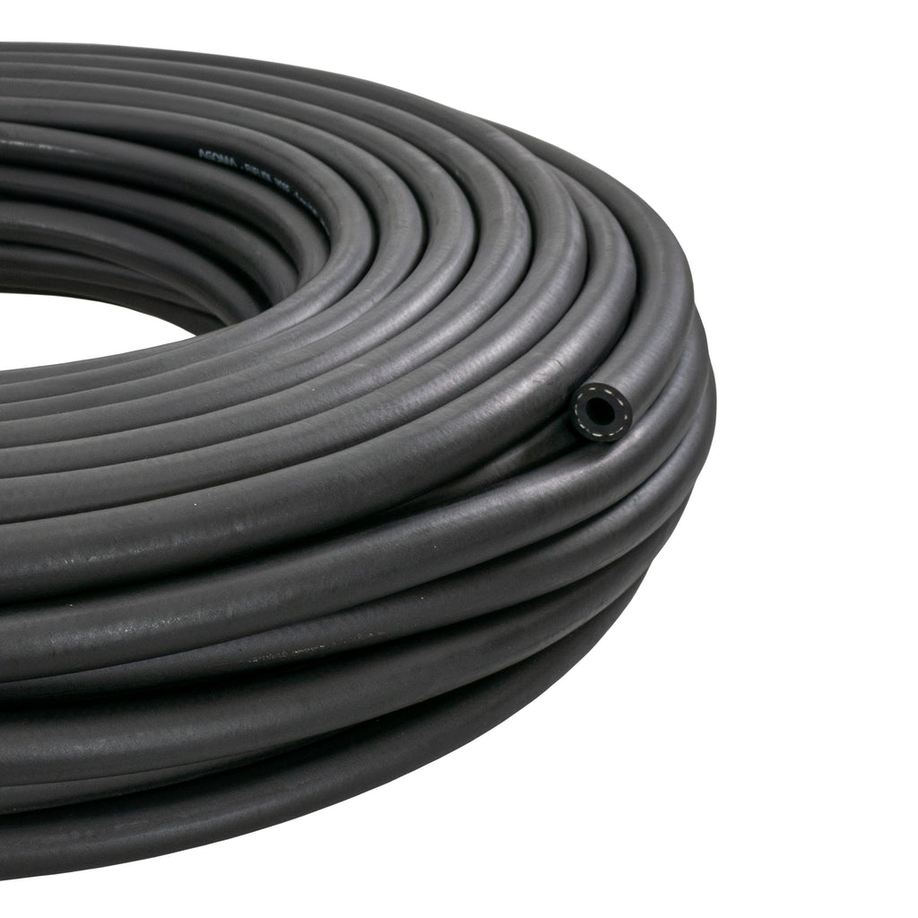 Rubber 6mm Braided Fuel, Oil Hose SAE J30 R6