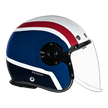 D.O.T. & ECE Daytona Retro Jet- W/ Patriot