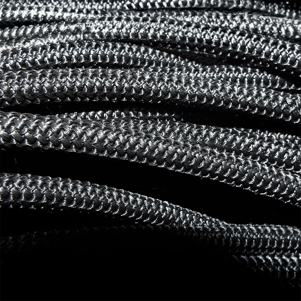 Grey S-Grade Tarpaulin with 10 Metres of 8mm Bungee Rope