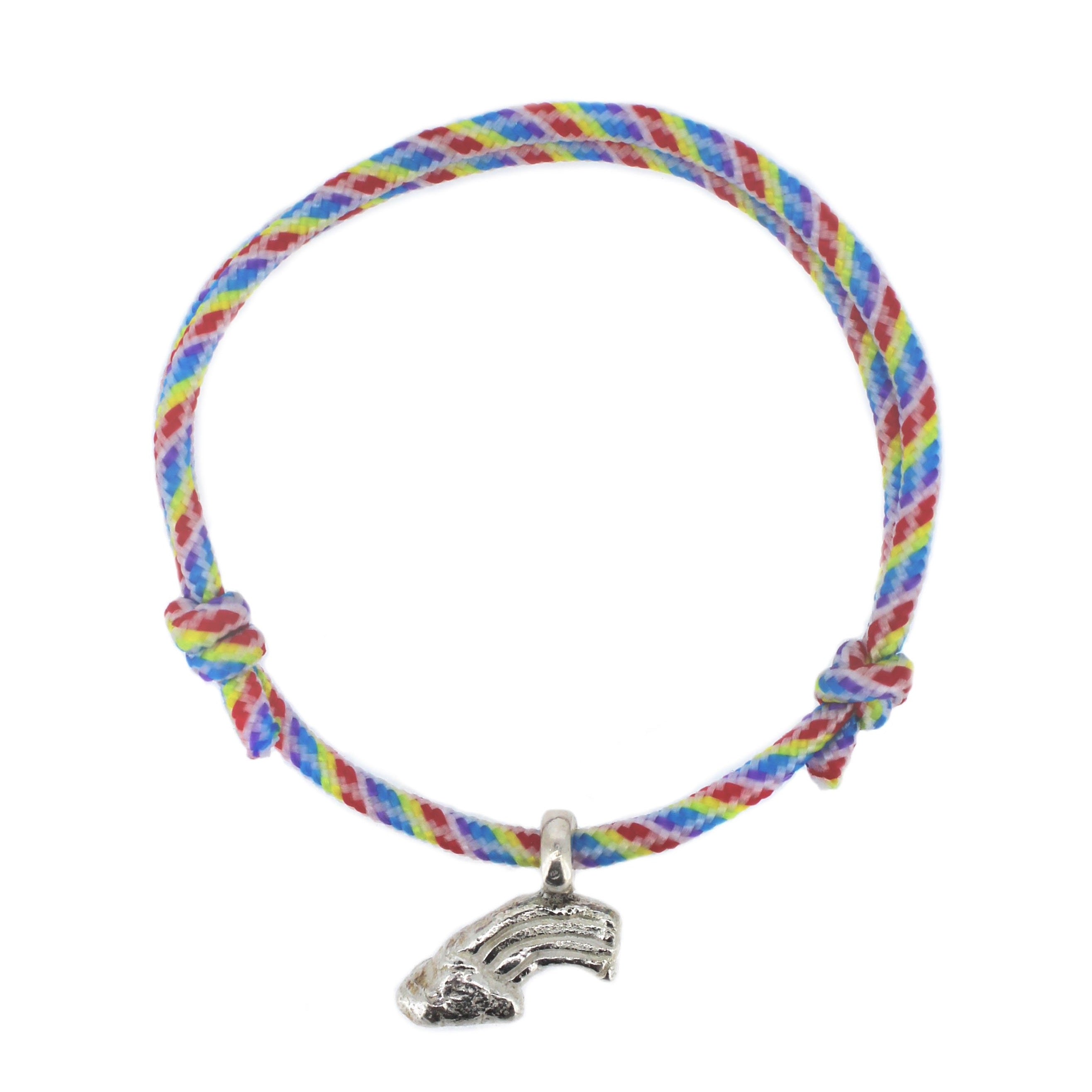 Rainbow Rope Bracelet