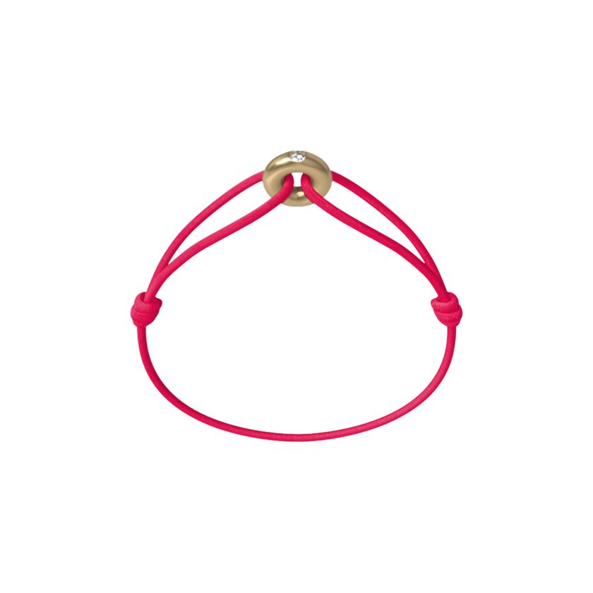 Mini Golden Soho Diamond Cord Bracelet