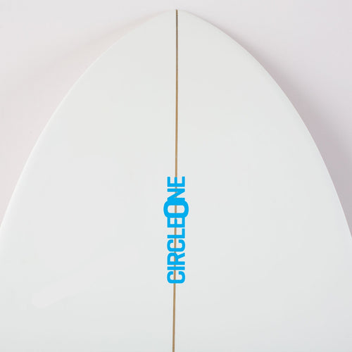 9ft Razor Round Tail Longboard Surfboard Package - Includes Bag, Leash, Fins, Wax