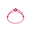 Mini Red Clover Cord Bracelet
