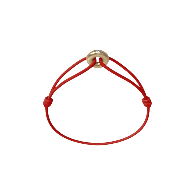 Mini Golden Soho Diamond Cord Bracelet