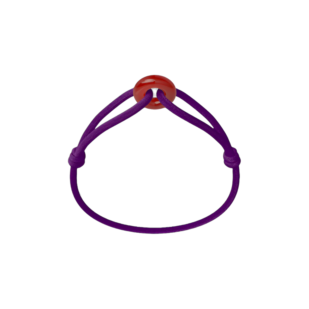 Red Soho Cord Bracelet