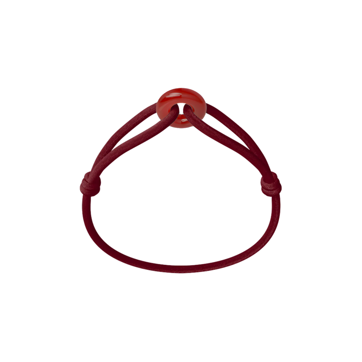 Red Soho Cord Bracelet