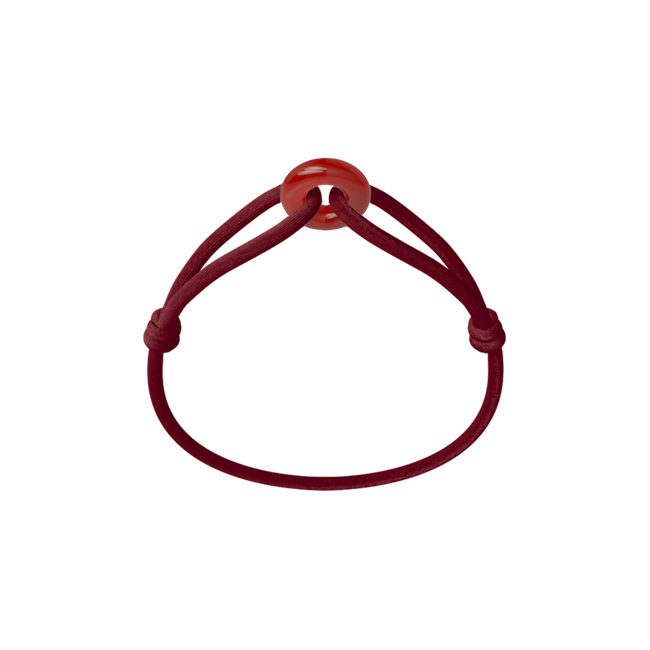 Red Soho Cord Bracelet