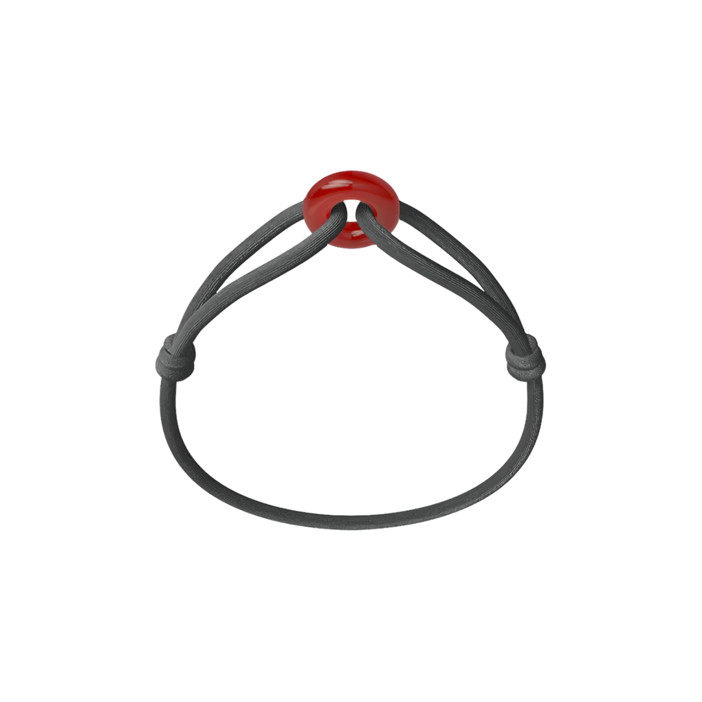 Red Soho Cord Bracelet