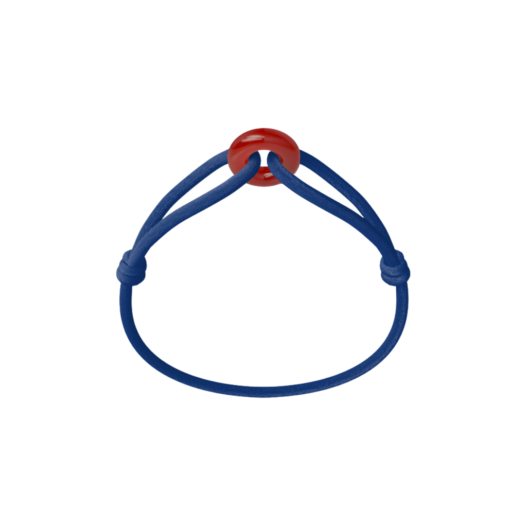 Red Soho Cord Bracelet