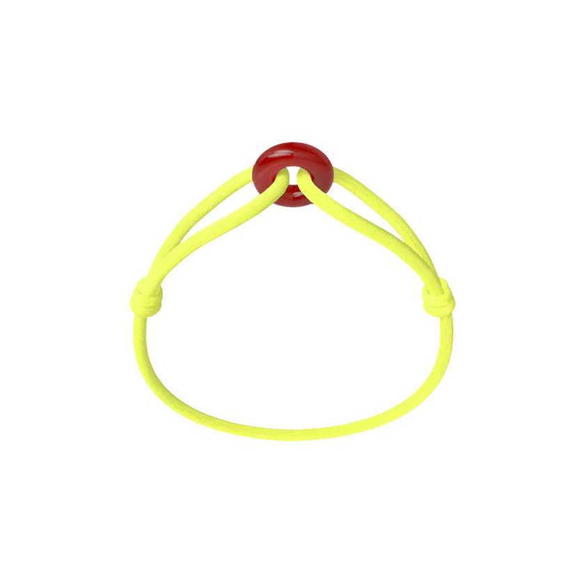 Red Soho Cord Bracelet