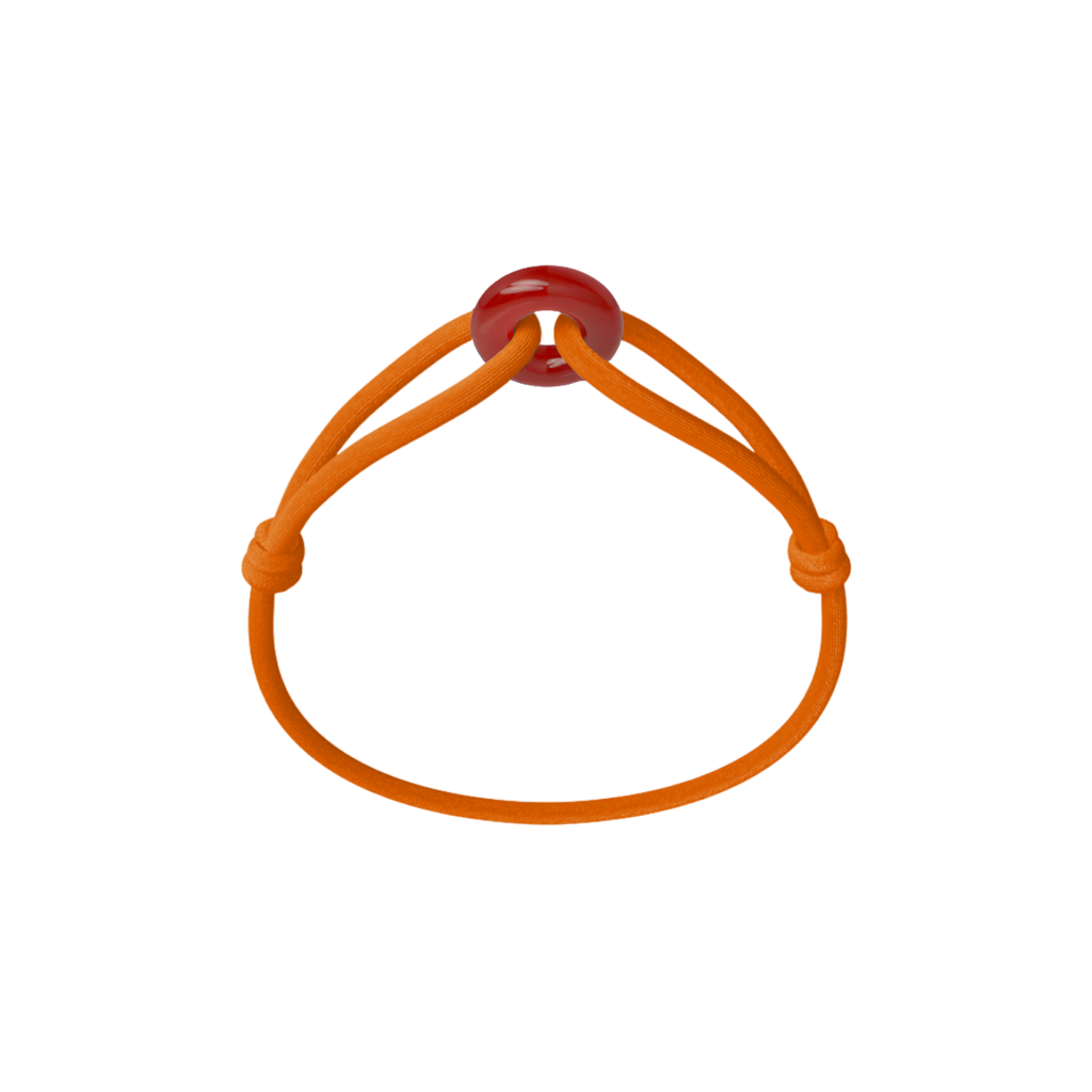 Red Soho Cord Bracelet
