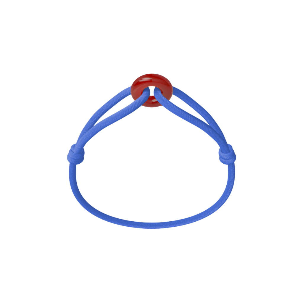 Red Soho Cord Bracelet