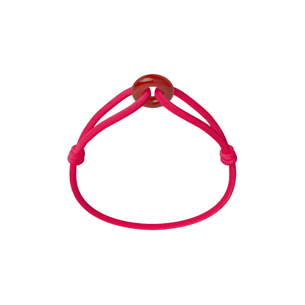 Red Soho Cord Bracelet