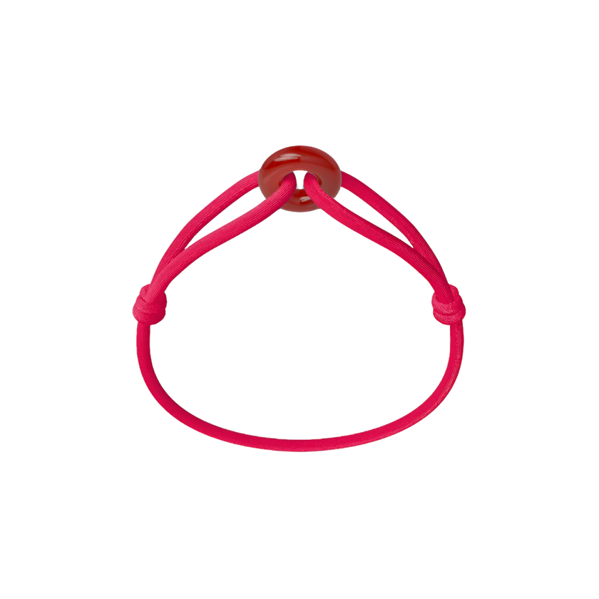 Red Soho Cord Bracelet