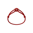 Red Soho Cord Bracelet
