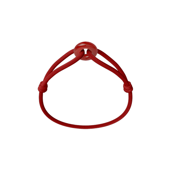 Red Soho Cord Bracelet