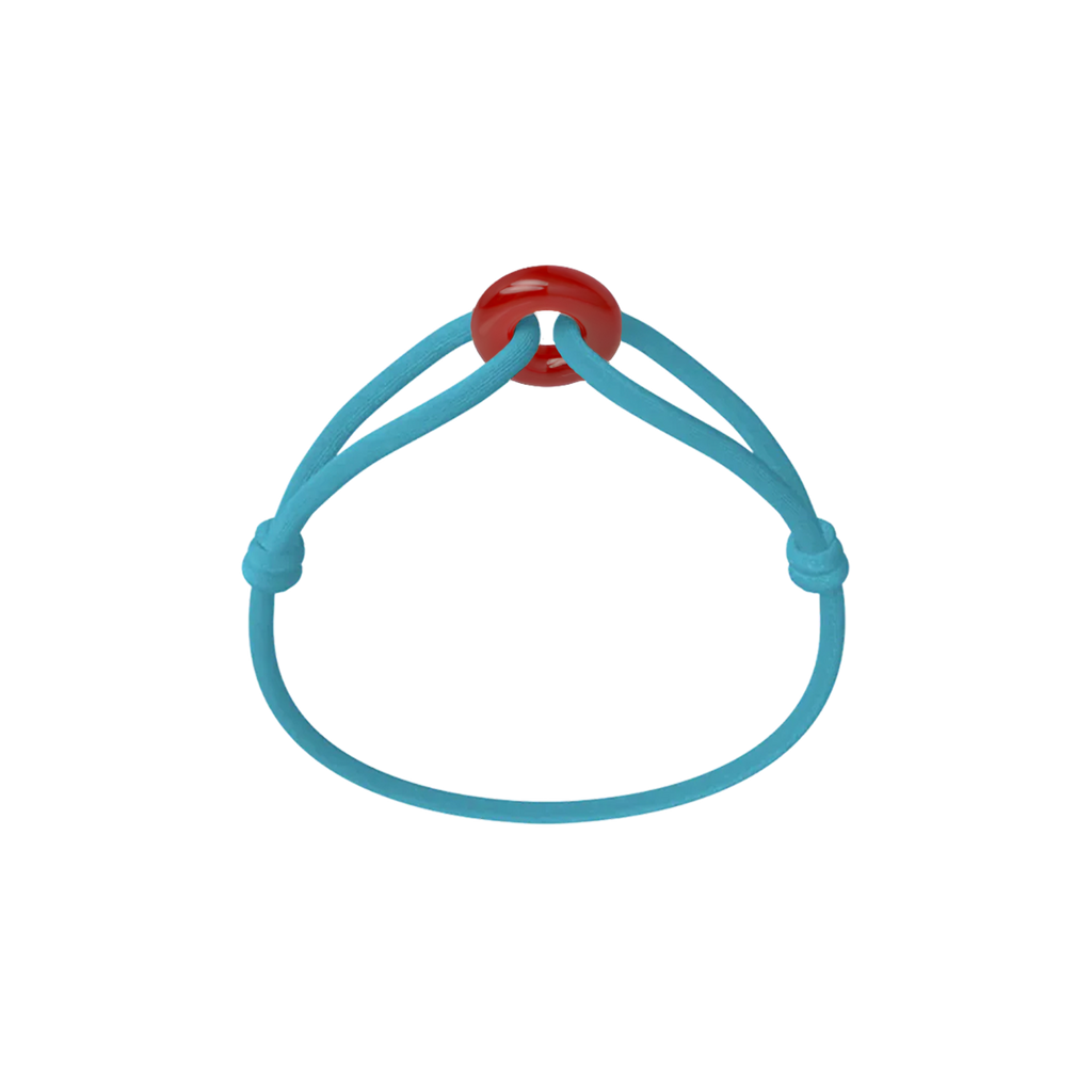 Red Soho Cord Bracelet