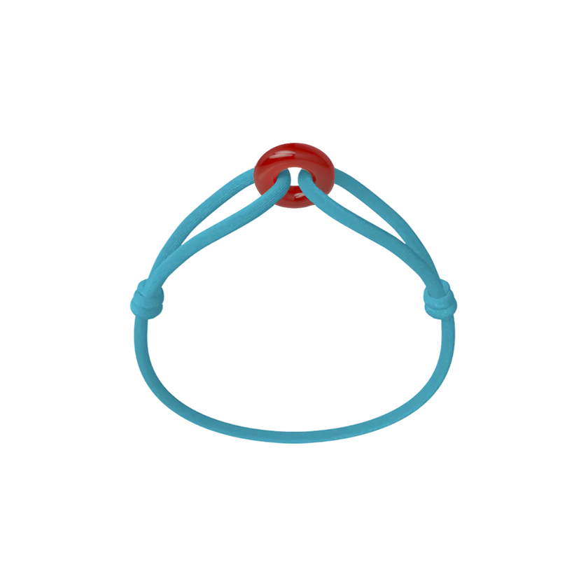 Red Soho Cord Bracelet