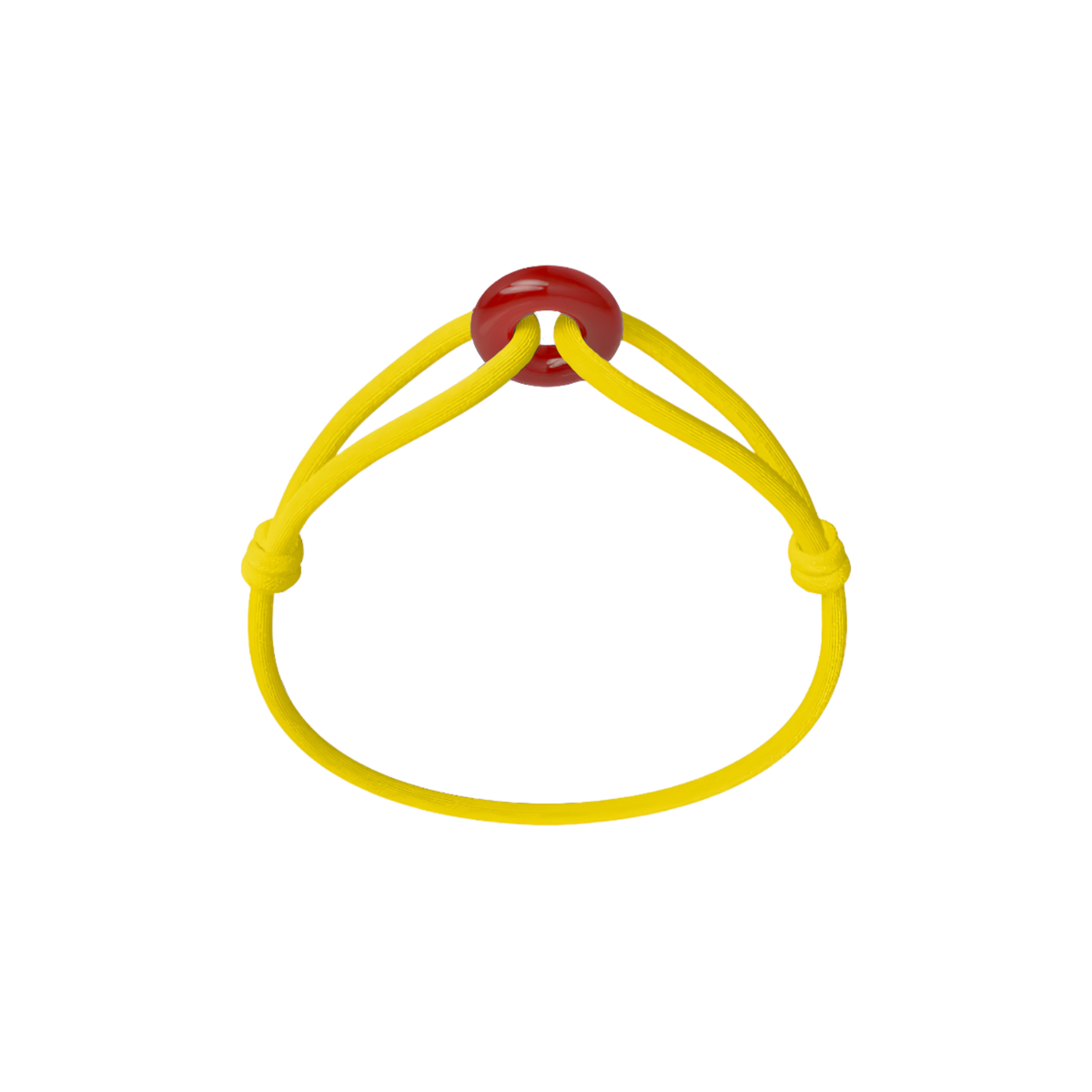 Red Soho Cord Bracelet