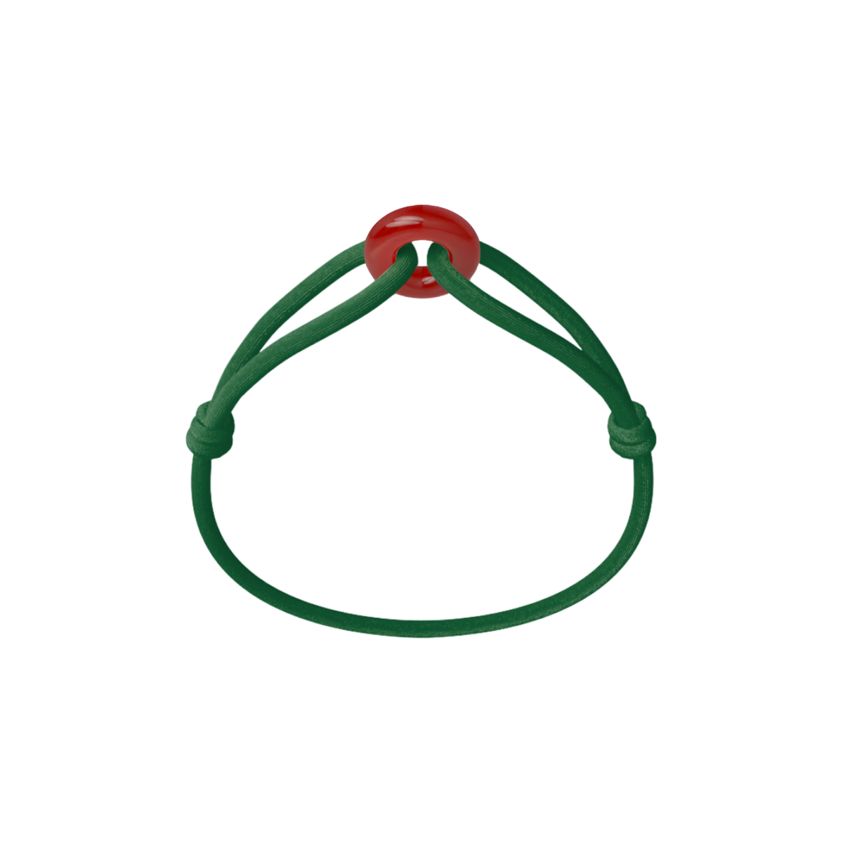 Red Soho Cord Bracelet