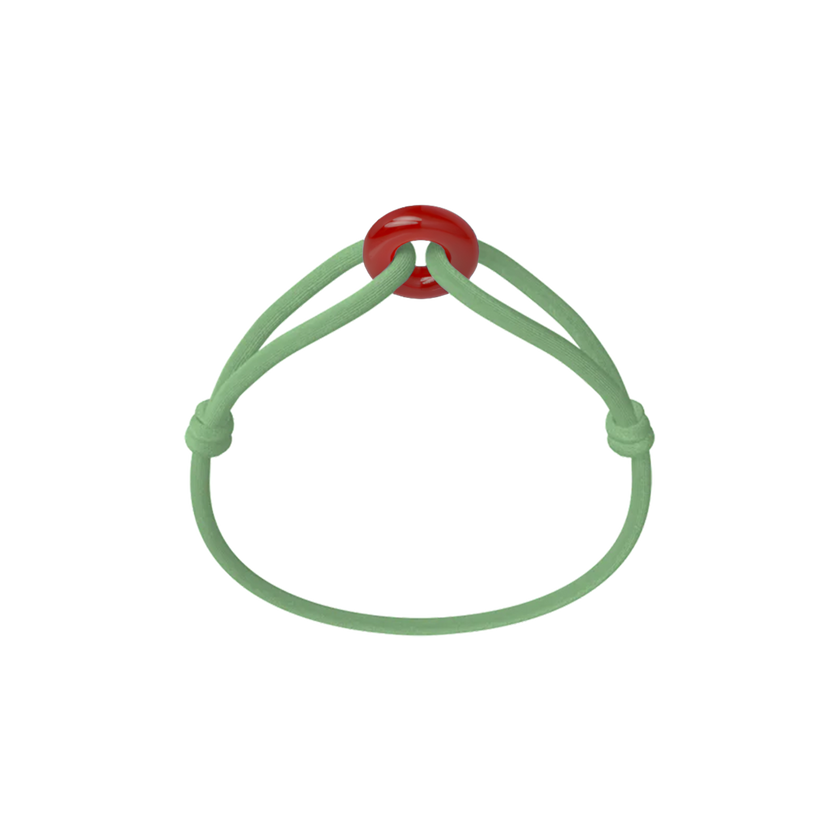 Red Soho Cord Bracelet